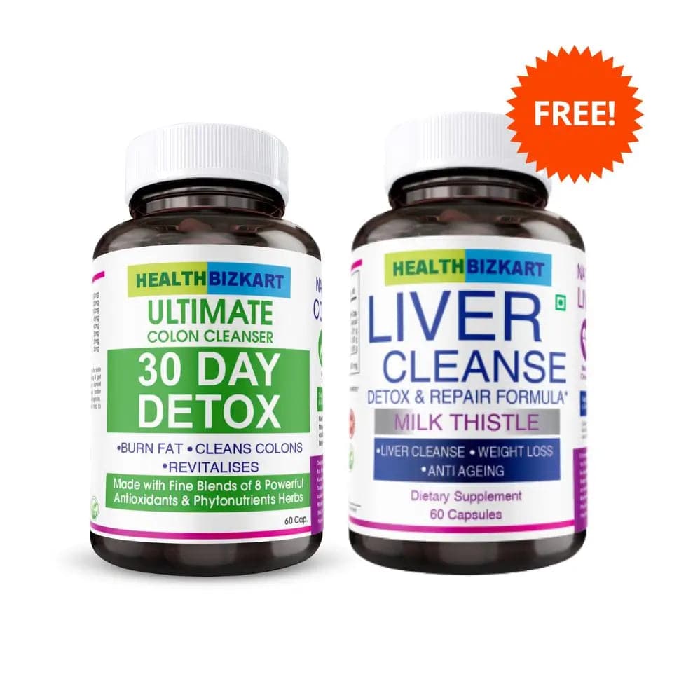 Buy Ultimate Colon Cleanser™ (30 Day Detox) And Get Liver Detox For FREE